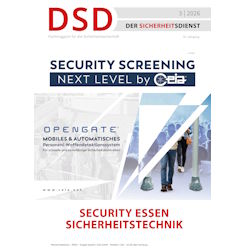 Die Ausgabe 3 / 2026 des DSD - Der Sicherheitsdienst ist erschienen!